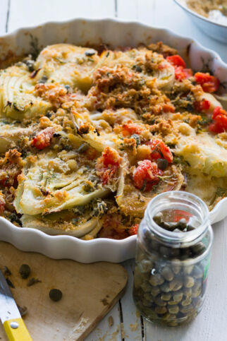 Fenchel-Tomaten-Gratin Fenchel-Tomaten-Gratin