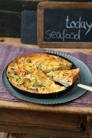 MEERESFRÜCHTEQUICHE MEERESFRÜCHTEQUICHE