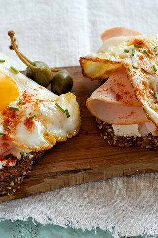 Strammer Max auf leichte Art Strammer Max auf leichte Art