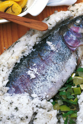 Fisch im Salzmantel Fisch im Salzmantel