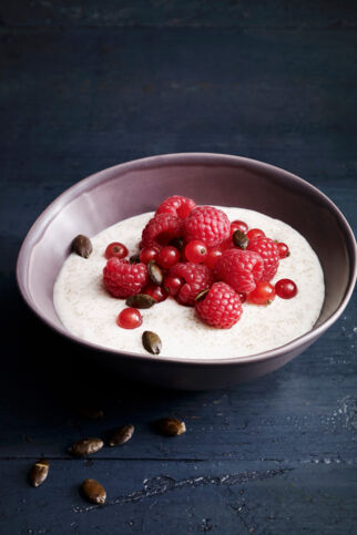 Amaranthmüsli mit Beeren Amaranthmüsli mit Beeren