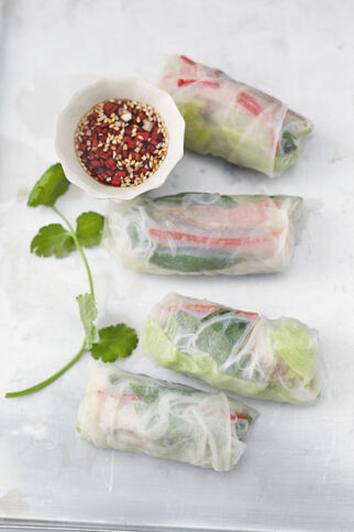 Sommerrollen mit Ente Sommerrollen mit Ente