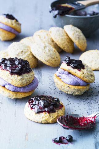 Mohn-Heidelbeer-Whoopies Mohn-Heidelbeer-Whoopies