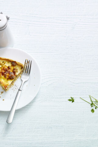 Hackfleischquiche mit Joghurt Hackfleischquiche mit Joghurt