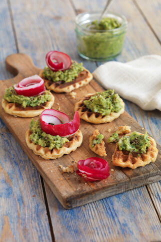 Waffelhäppchen (herzhaft) Waffelhäppchen (herzhaft)