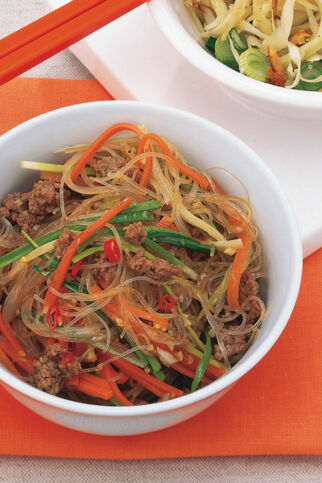 Glasnudelsalat mit Zitronenhack Glasnudelsalat mit Zitronenhack