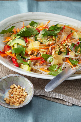 Thai-Gemüsesalat süßsauer