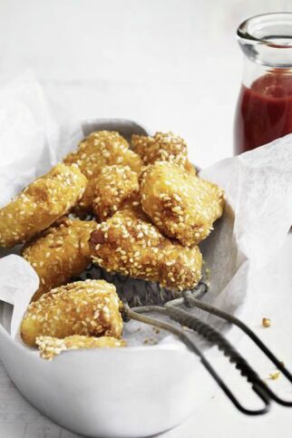Chicken-Nuggets mit Asia-Ketchup Chicken-Nuggets mit Asia-Ketchup