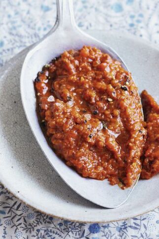 Paprika-Grünkern-Paste Paprika-Grünkern-Paste