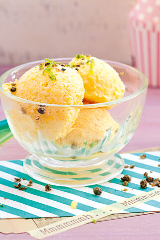 Mango-Kokos-Sorbet Mango-Kokos-Sorbet