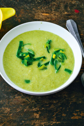 Zitronen-Lauch-Suppe Zitronen-Lauch-Suppe