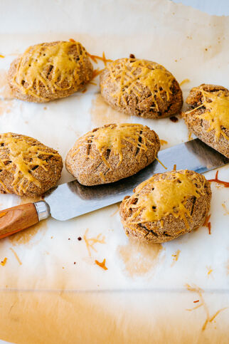 Brötchen mit Kokosmehl