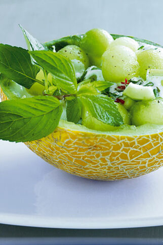 Melonen-Gurken-Salat