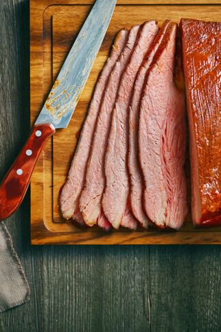 Rind nach Beef-Brisket-Art