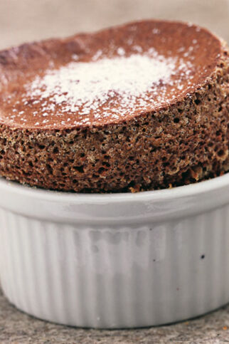 Espresso-Schoko-Soufflé