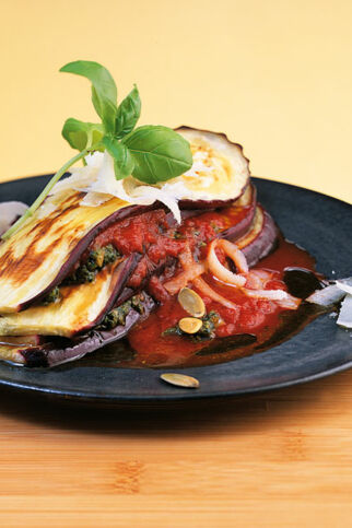Auberginenlasagne Auberginenlasagne