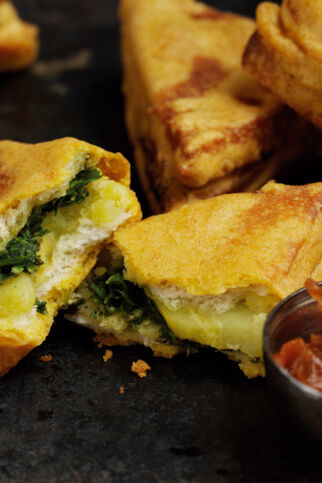 Brot-Pakoras Brot-Pakoras