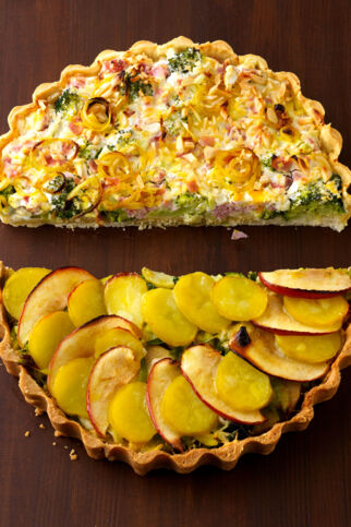 Gemüsekuchen mit Apfel Gemüsekuchen mit Apfel