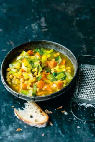 Süßkartoffel-Lauch-Suppe Süßkartoffel-Lauch-Suppe