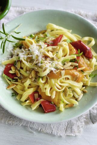 Paprika-Vitalkerne-Pasta Paprika-Vitalkerne-Pasta