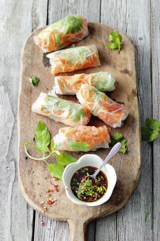 vietnamesische Sommerrollen