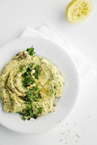Nuss-Kichererbsen-Aufstrich Nuss-Kichererbsen-Aufstrich