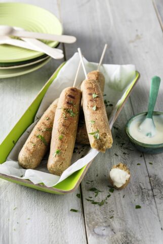 Cashew-Hafer-Griller mit Kichererbsen Cashew-Hafer-Griller mit Kichererbsen