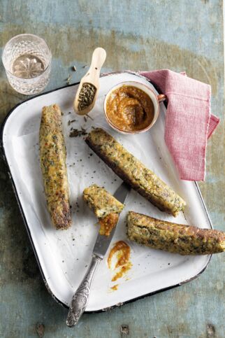 Würzige Soja-Salsiccia Würzige Soja-Salsiccia