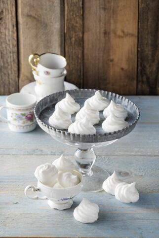 Baiser aus Kichererbsenschnee Baiser aus Kichererbsenschnee