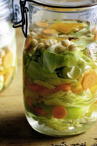 Spitzkohl mit Möhre und Paprika Spitzkohl mit Möhre und Paprika