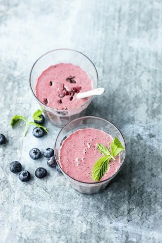 Heidelbeer-Vanille-Smoothie Heidelbeer-Vanille-Smoothie