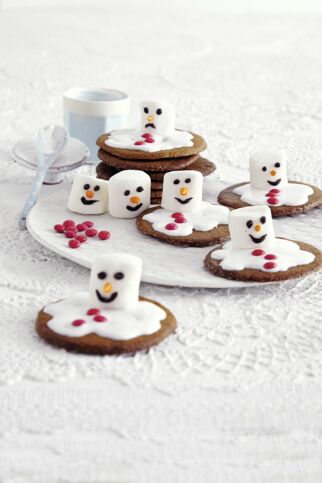 Schmelzende Schneemänner Schmelzende Schneemänner