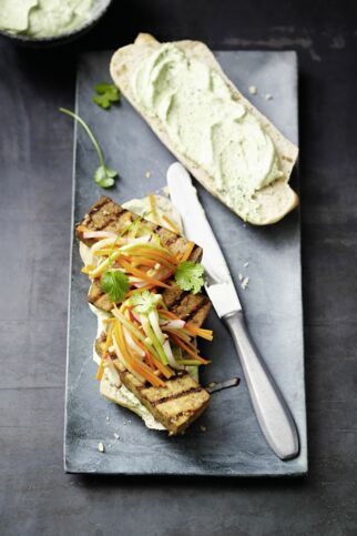 Bánh MÌ mit Grilltofu Bánh MÌ mit Grilltofu