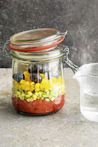 Ratatouille-Suppe