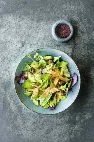 Fattoush-Brotsalat Fattoush-Brotsalat