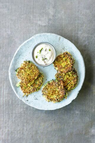 Zucchini-Puffer Zucchini-Puffer