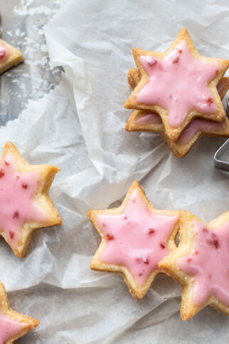 Himbeersterne Himbeersterne