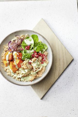 Kürbis-Couscous-Bowl Kürbis-Couscous-Bowl