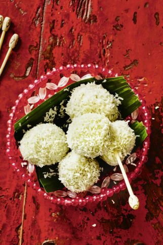 Süße Kokosbällchen Süße Kokosbällchen