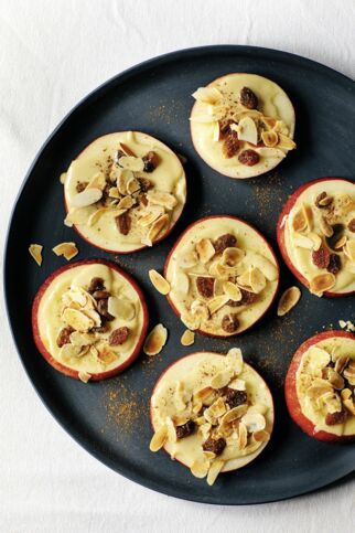 Mandel-Apfelringe Mandel-Apfelringe