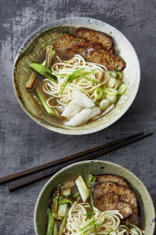 Seitan-Rettich-Ramen Seitan-Rettich-Ramen