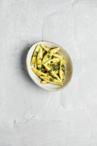 Schupfnudeln mit Pesto