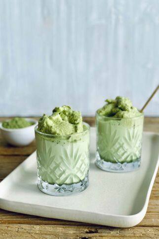 Matcha Dalgona Matcha Dalgona