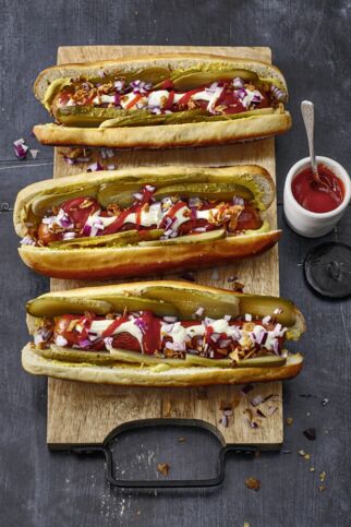 Dänischer Hotdog