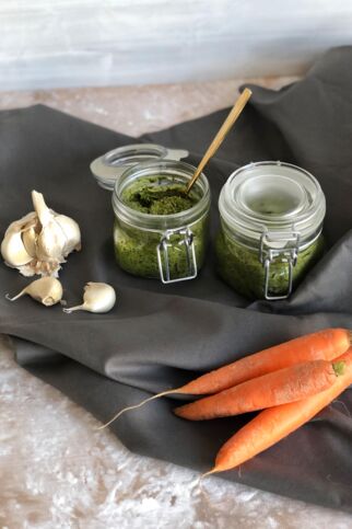 Möhrengrün-Pesto Möhrengrün-Pesto