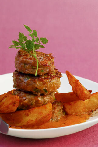 Zucchini-Hackfleisch-Frikadellen Zucchini-Hackfleisch-Frikadellen