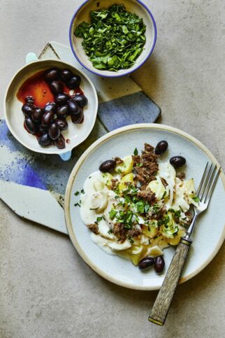 Stockfisch in Sahne mit Kartoffeln Stockfisch in Sahne mit Kartoffeln