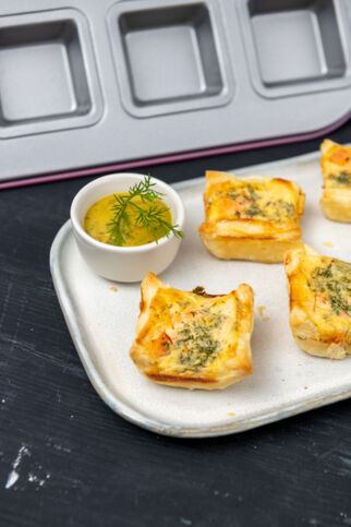 Mini-Lachstarte Mini-Lachstarte