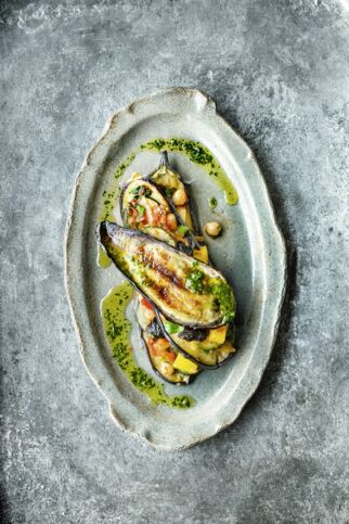 Auberginen-Lasagne Auberginen-Lasagne