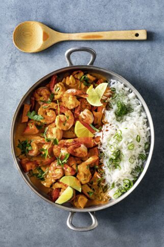Kürbis-Garnelen-Curry Kürbis-Garnelen-Curry